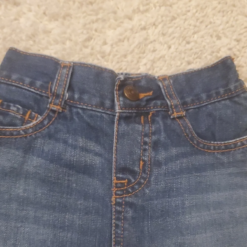 5 For 25$‎ Oshkosh Denim Skirt Girls Size 4 Blue